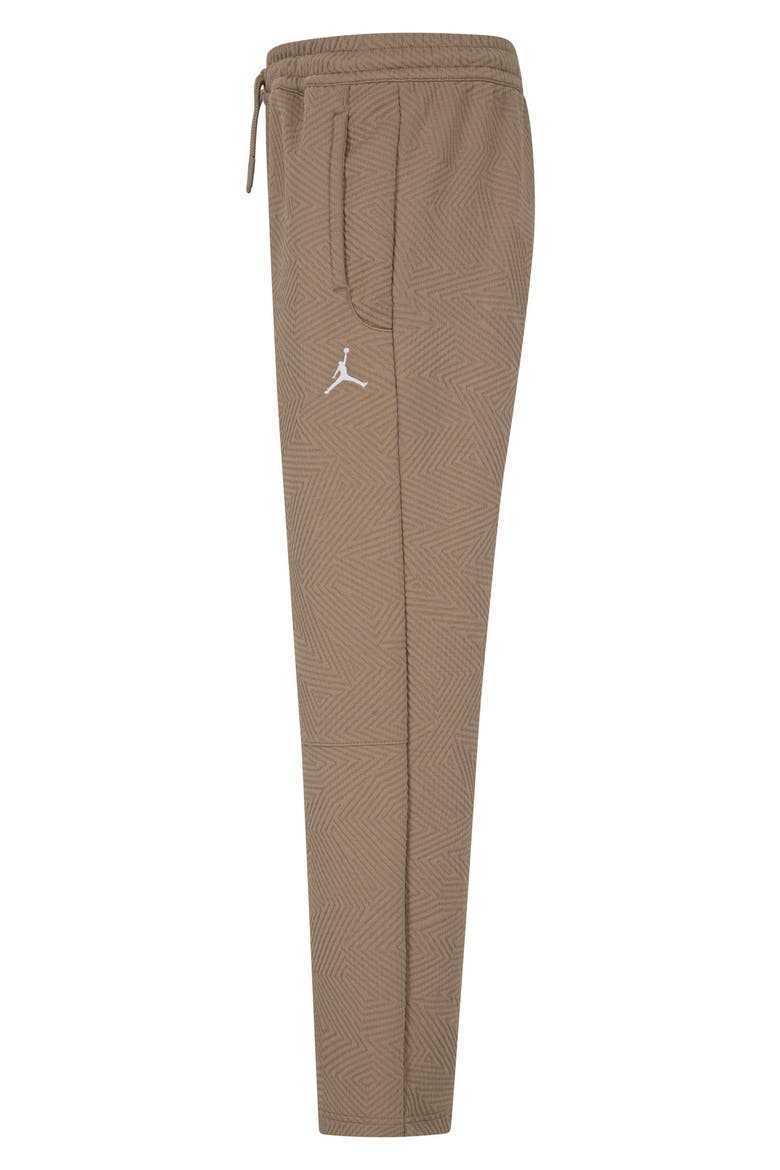 Kids' Textured Knit Athletic Pants, Alternate, color, J34DESERT