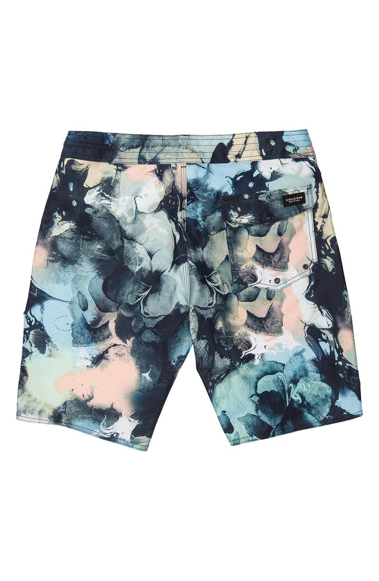 Volcom Skulli Wash Stoney Board Shorts, Alternate, color, 