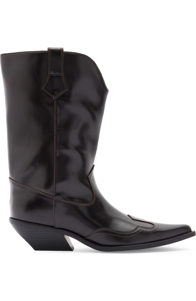 Abound Britta Western Boot, Alternate, color, Brown Chocolate