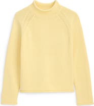 Alex Mill Eastport Roll Trim Long Sleeve Sweater