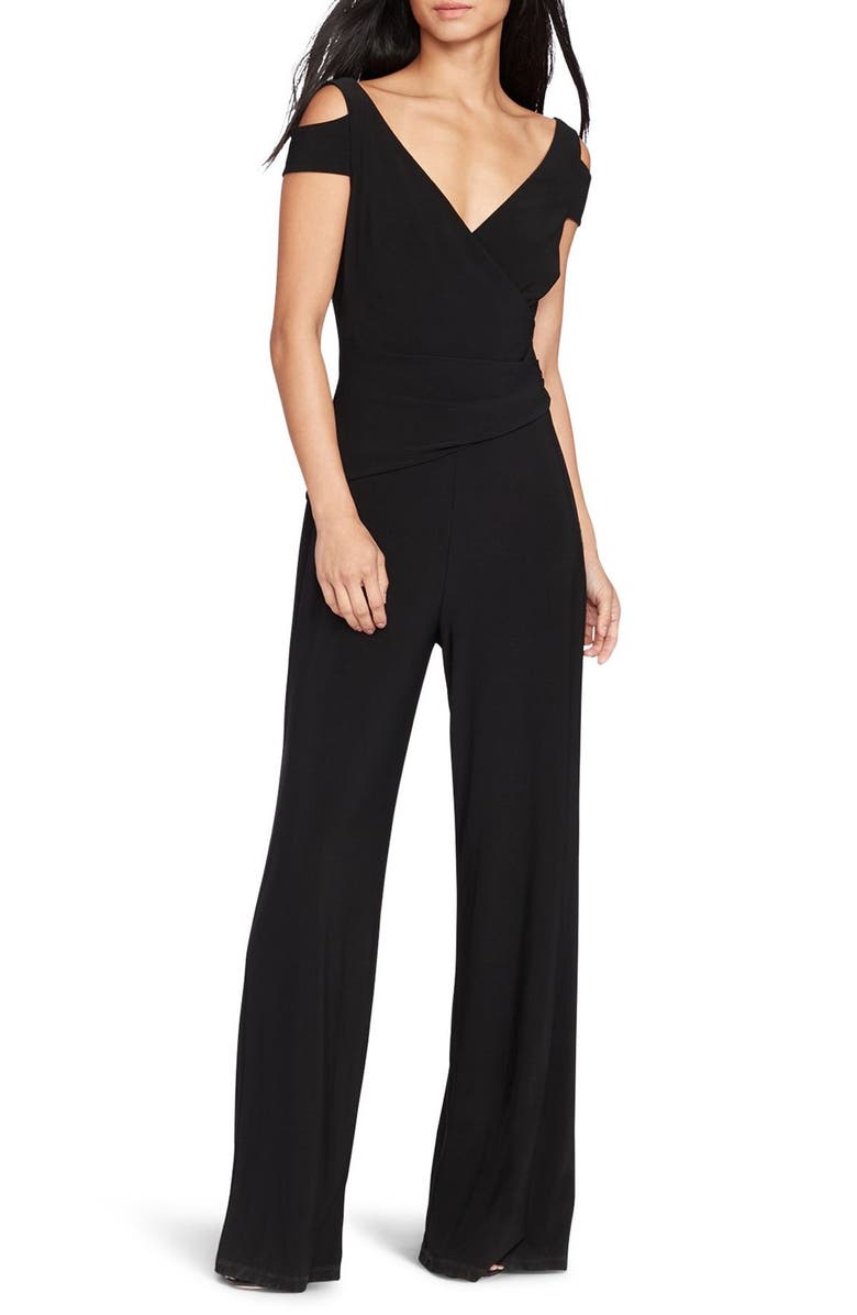 Lauren Ralph Lauren Wide Leg Jersey Jumpsuit, Main, color, 