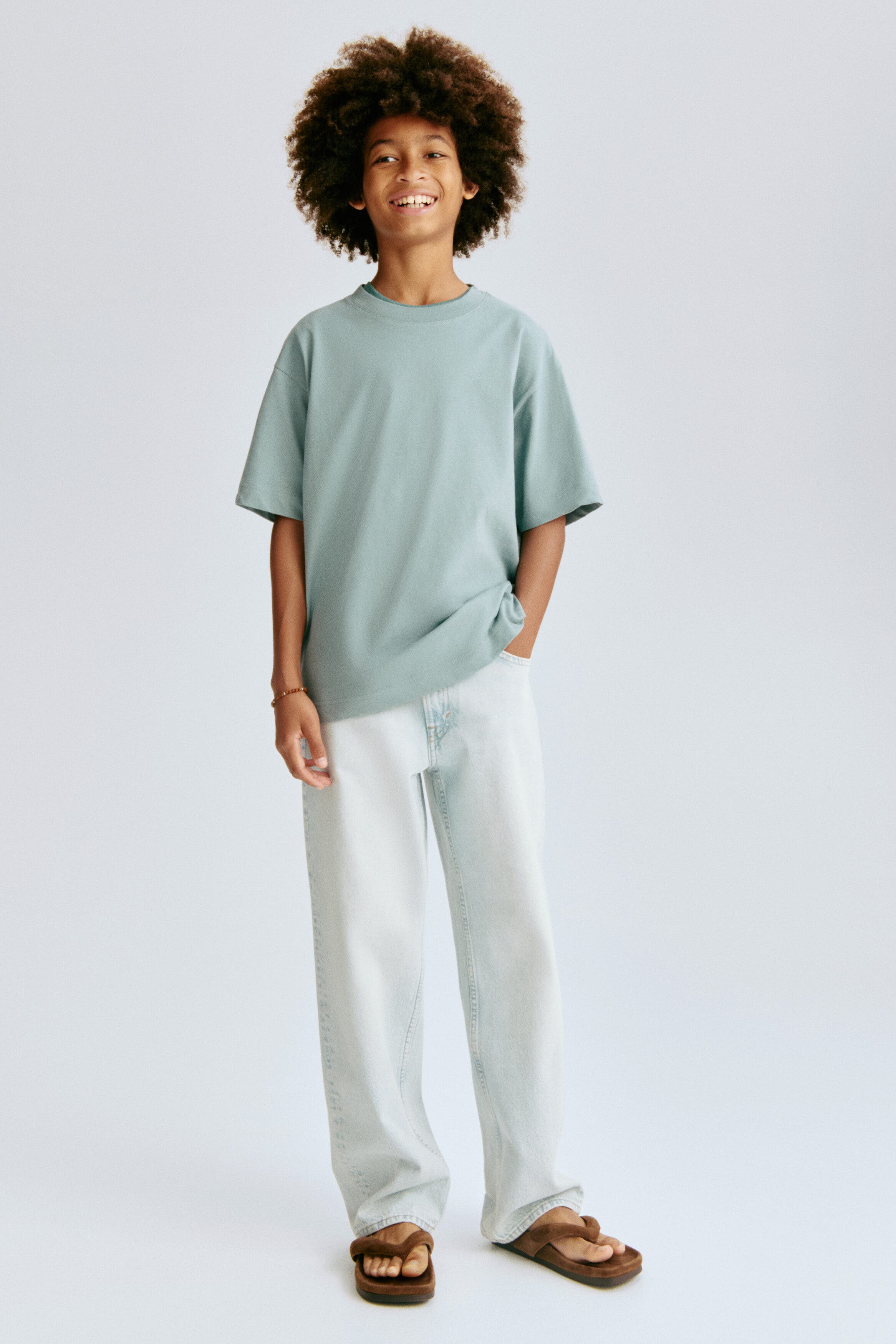 Light denim blue