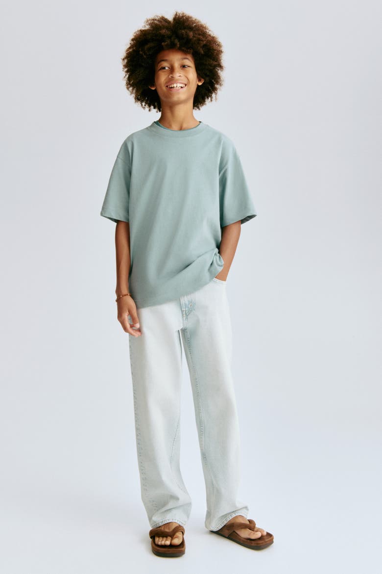 Loose Fit Jeans, Main, color, Light denim blue