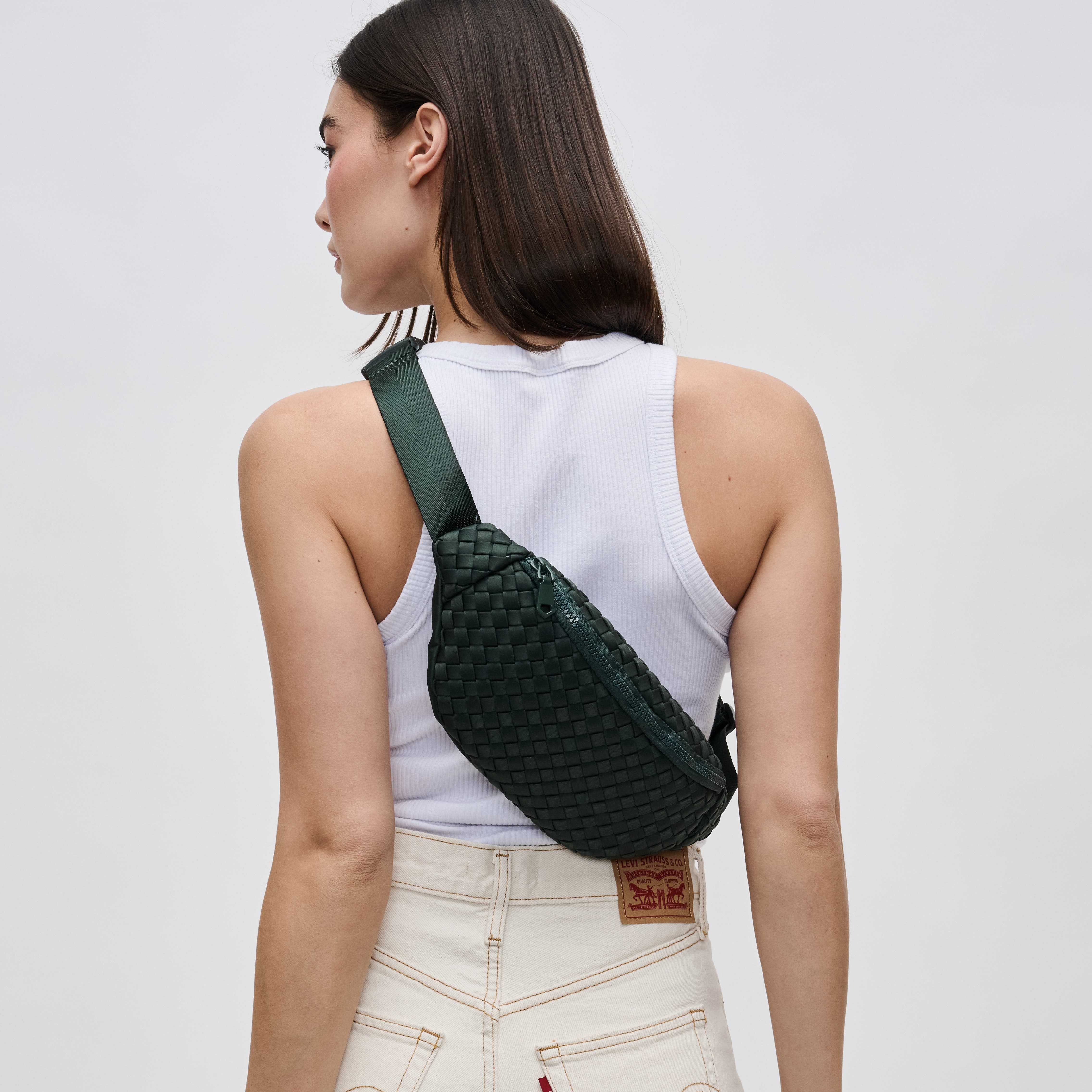 Aim High Belt Bag, Alternate, color, Olive