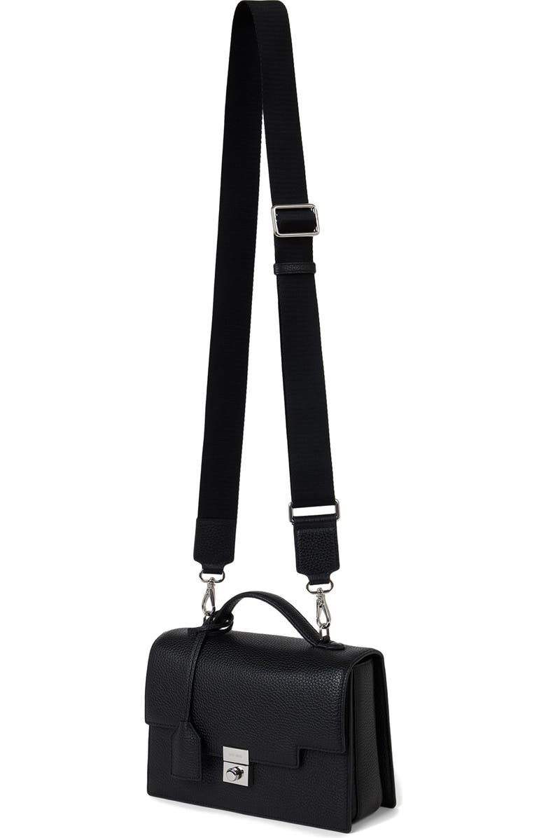 WE-AR4 The Retro Trunk Crossbody Bag, Alternate, color, Black
