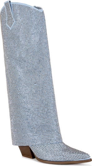 Banian Denim Knee High Boot