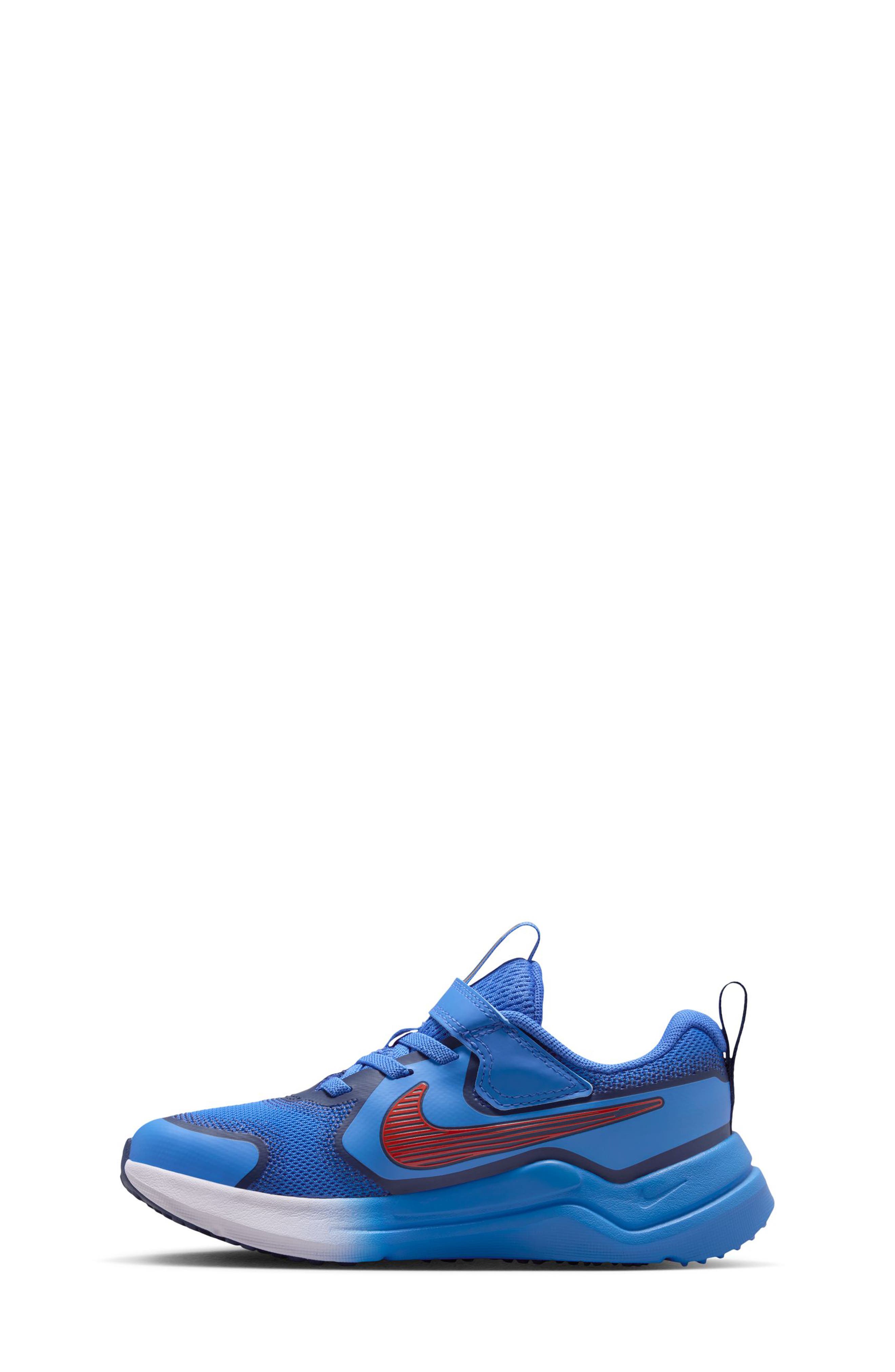 Nike Kids' Cosmic Runner Sneaker, Alternate, color, Blue/ Picante Red/ Navy