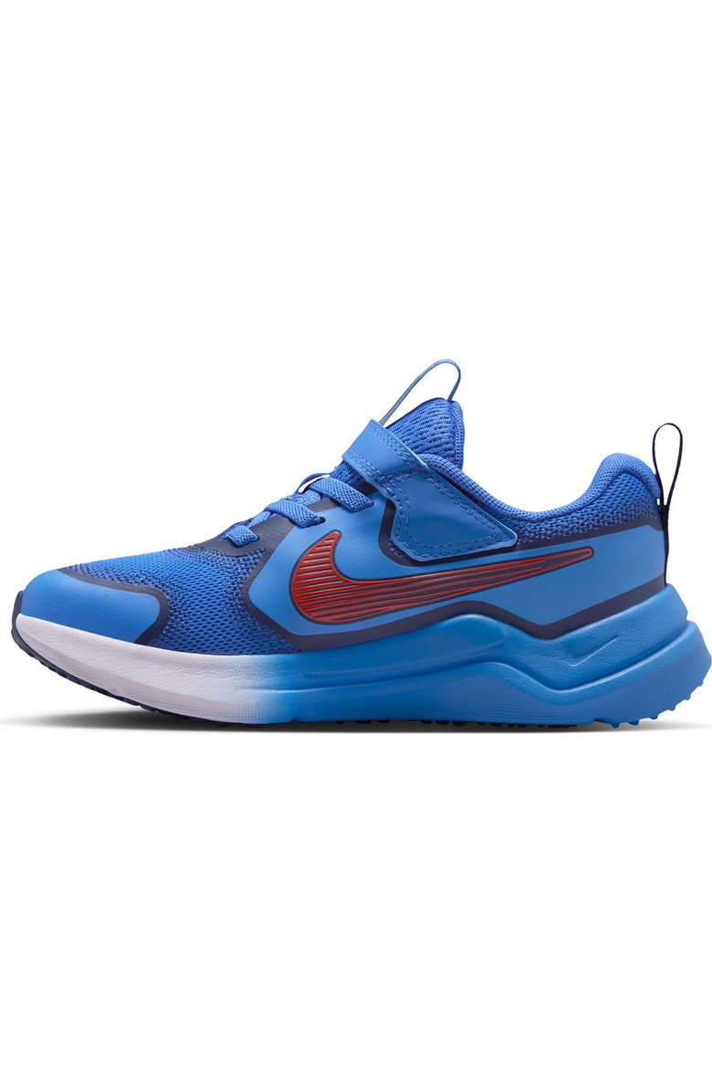 Nike Kids' Cosmic Runner Sneaker, Alternate, color, Blue/ Picante Red/ Navy