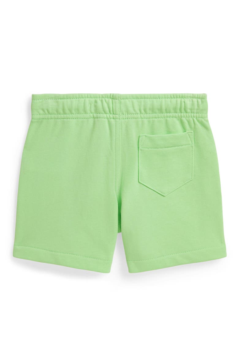 Kids' Easy French Terry Drawstring Shorts, Alternate, color, KEY LIME