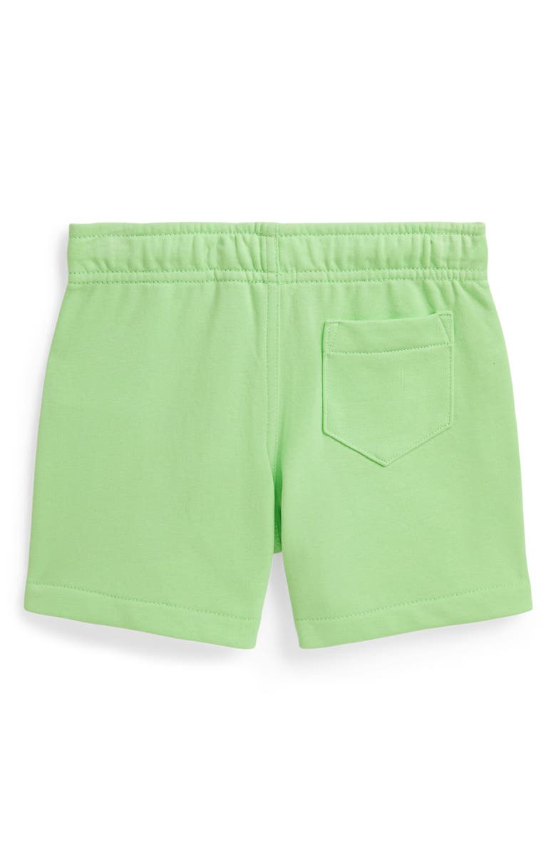 Polo Ralph Lauren Kids' Easy French Terry Drawstring Shorts, Alternate, color, Key Lime