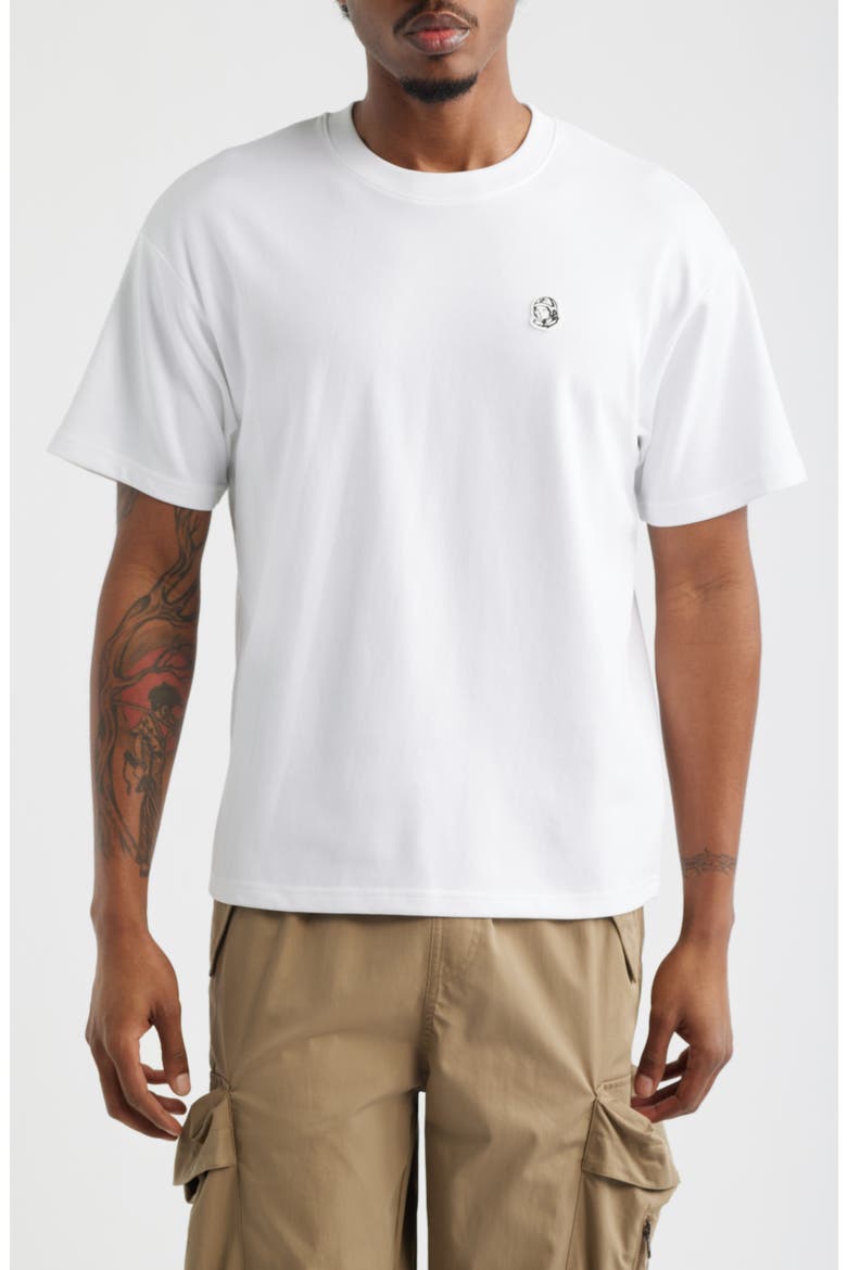 Atom Cotton T-Shirt, Main, color, WHITE