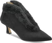 Adrienne Vittadini Sophia Faux Fur Bootie