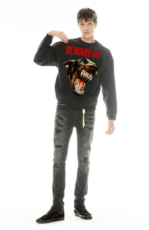 Cult Of Individuality False Prophets Graphic Sweatshirt In Black