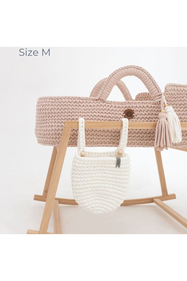 Crib Pocket Organizers - Set of 2, Alternate, color, White
