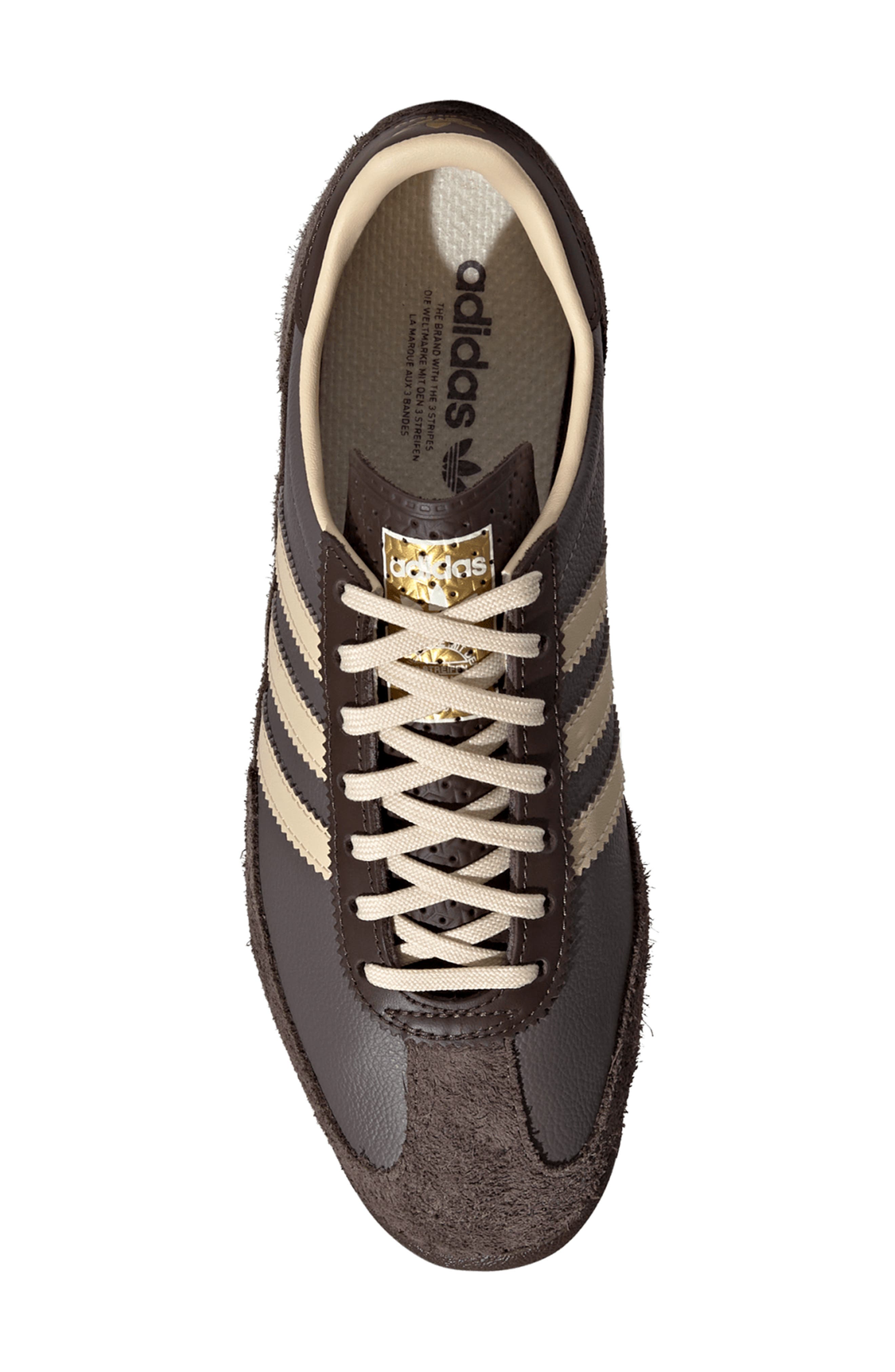 adidas SL 72 Sneaker, Alternate, color, Charcoal/ Crystal Sand/ Brown