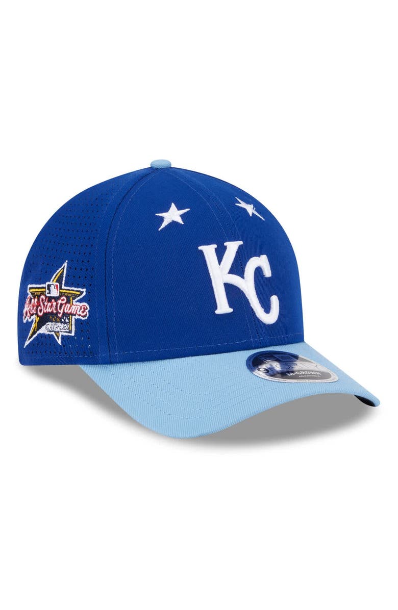 New Era Men's New Era Royal/Light Blue Kansas City Royals 2025 MLB All-Star Game 9FORTY M-Crown Adjustable Hat, Main, color, Royal