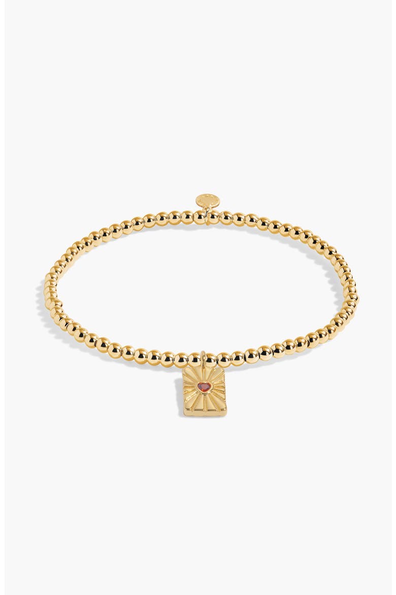 A Little 'Everything Happens For A Reason' Bracelet In Gold-Tone Plating, Alternate, color, Metallic Gold