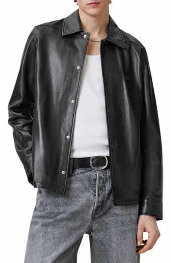 AllSaints Alkan Leather Jacket | Nordstrom AllSaints Alkan Leather Jacket | Nordstrom