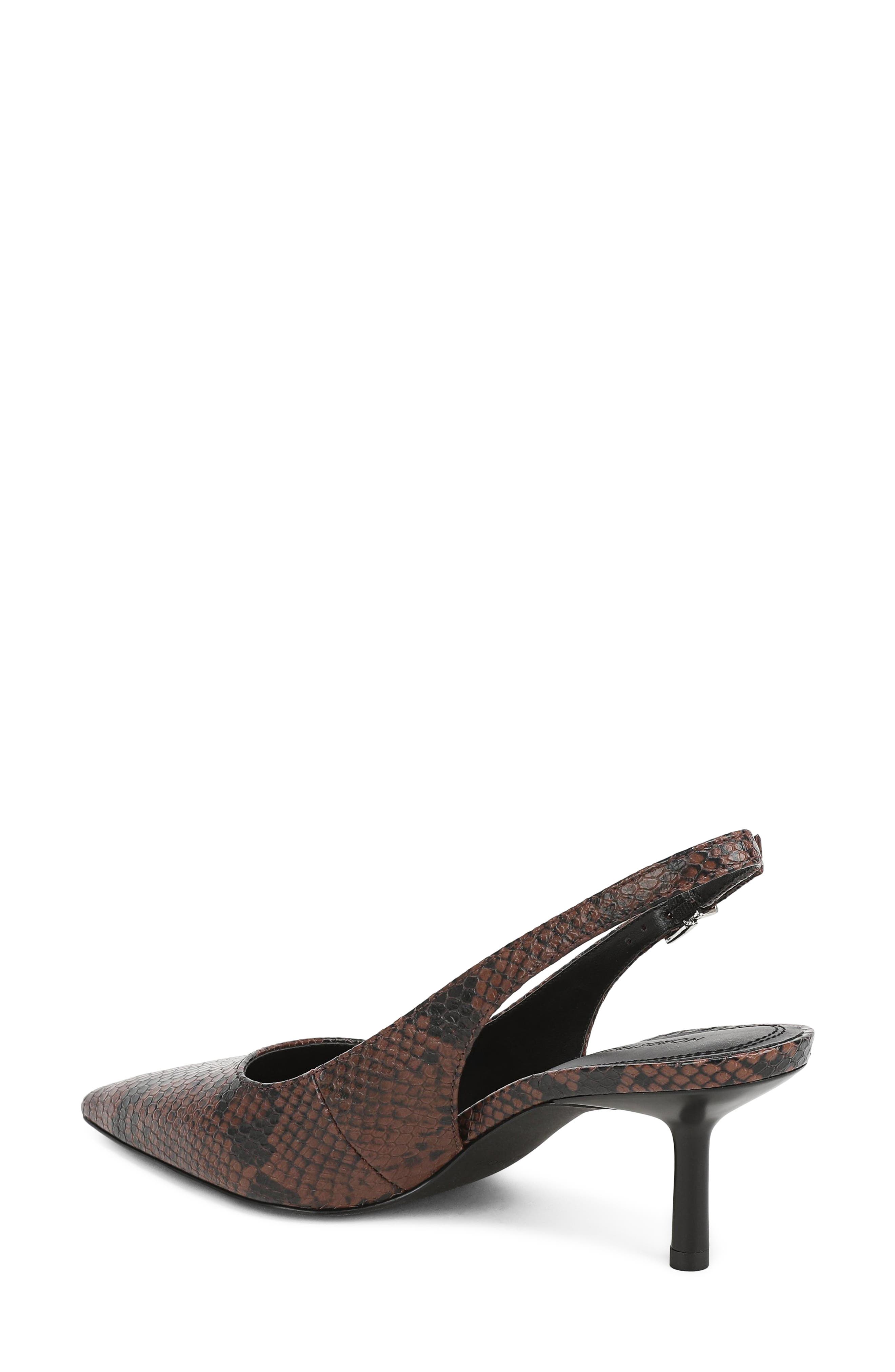 Liza Pointed Toe Pump (Nordstrom Exclusive), Alternate, color, BROWN BLACK SNAKE