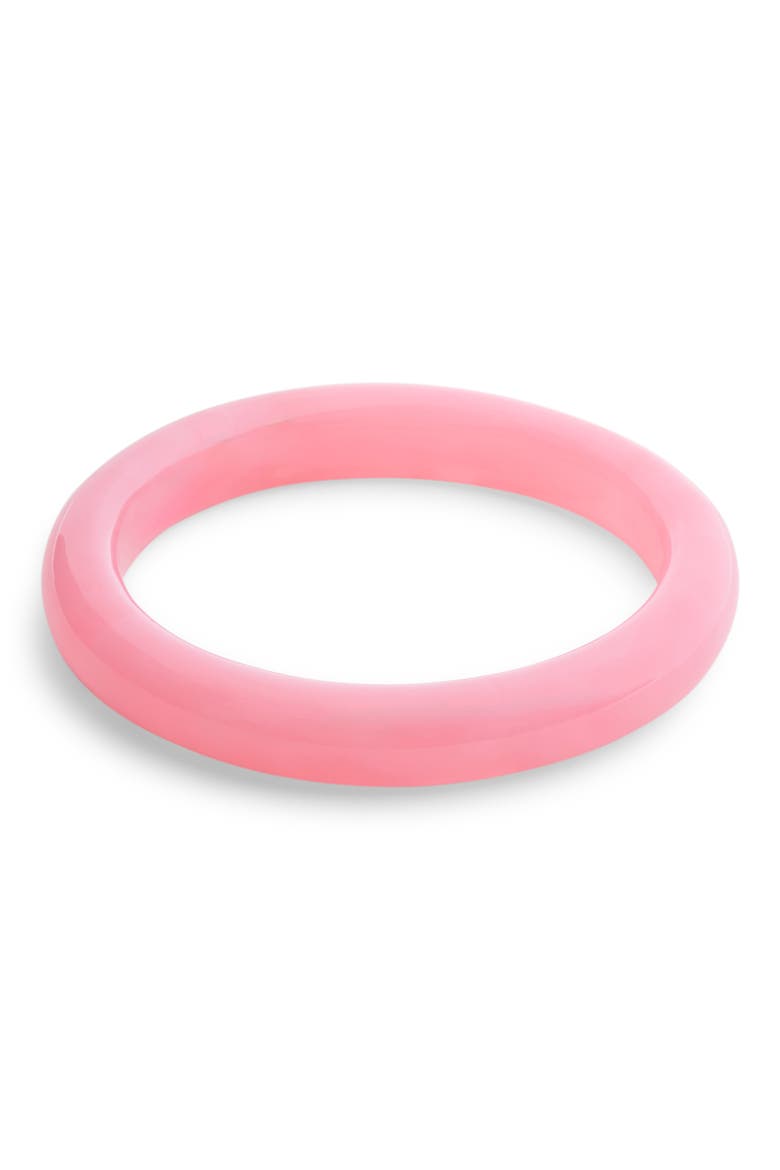 Resin Bangle, Alternate, color, PINK