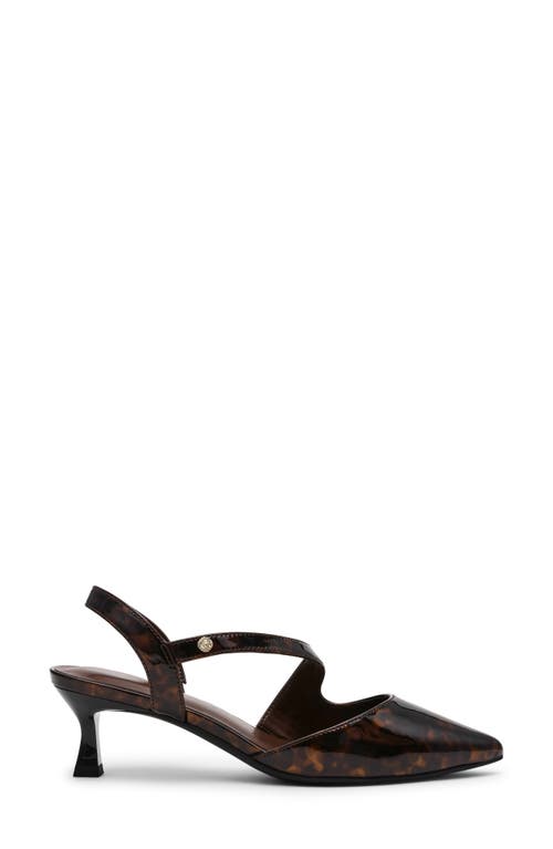 Anne Klein Iman Pointed Toe Slingback Pump In Multi