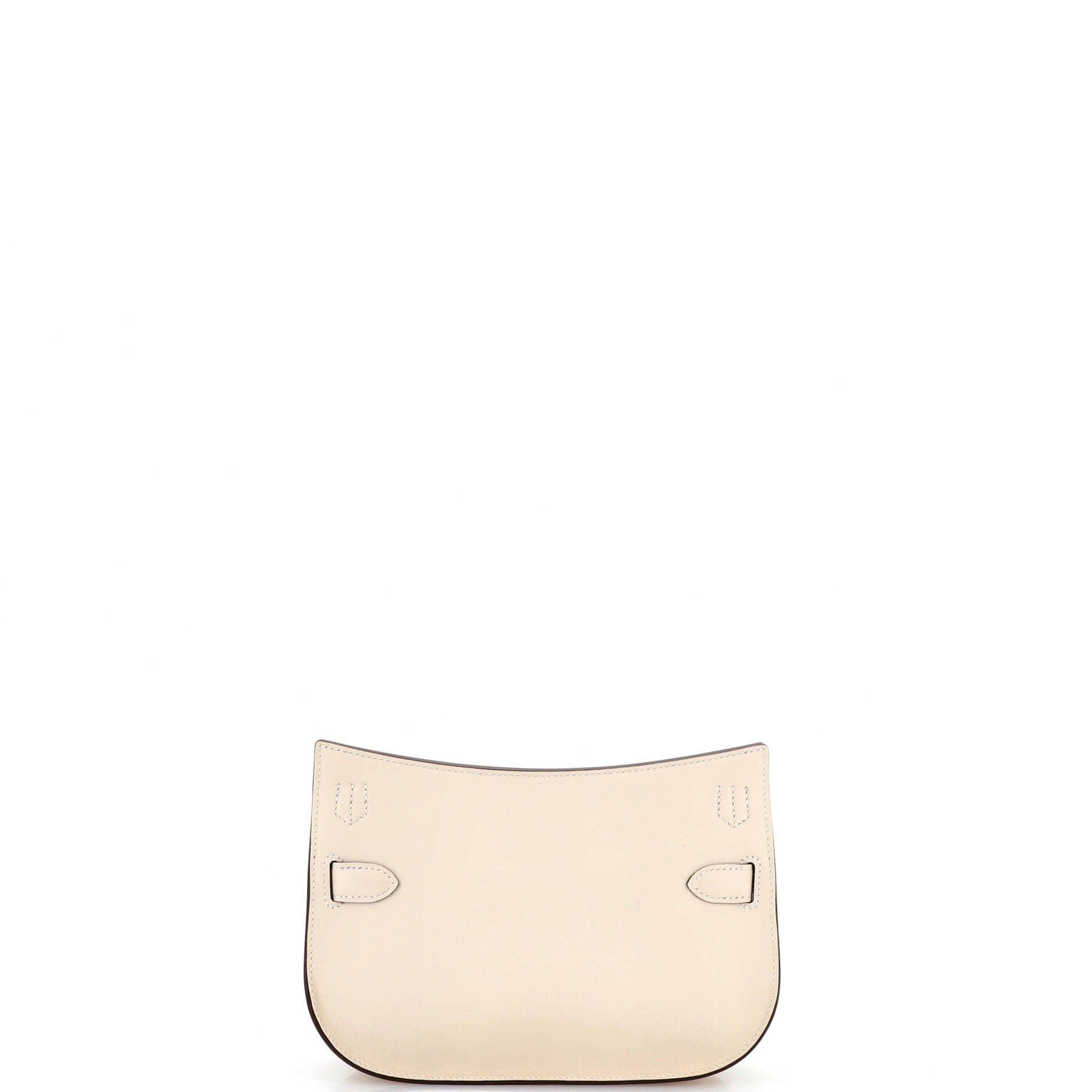Pre-Owned Hermes Jypsiere Bag Swift Mini, Alternate, color, Nata