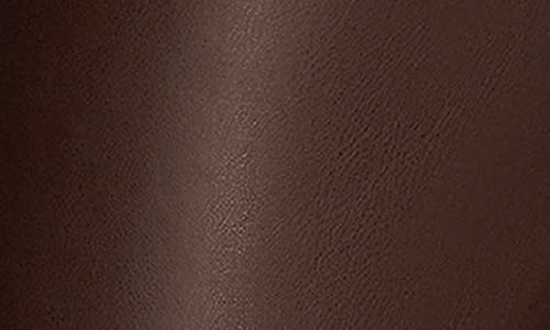 Donna Karan New York Faux Leather Ankle Slim Fit Pants In Brown