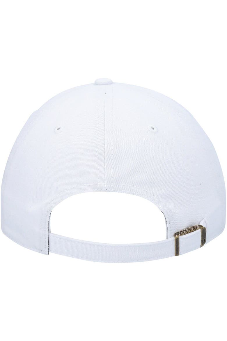Women's '47 White Los Angeles Rams Miata Clean Up Logo Adjustable Hat, Alternate, color, White