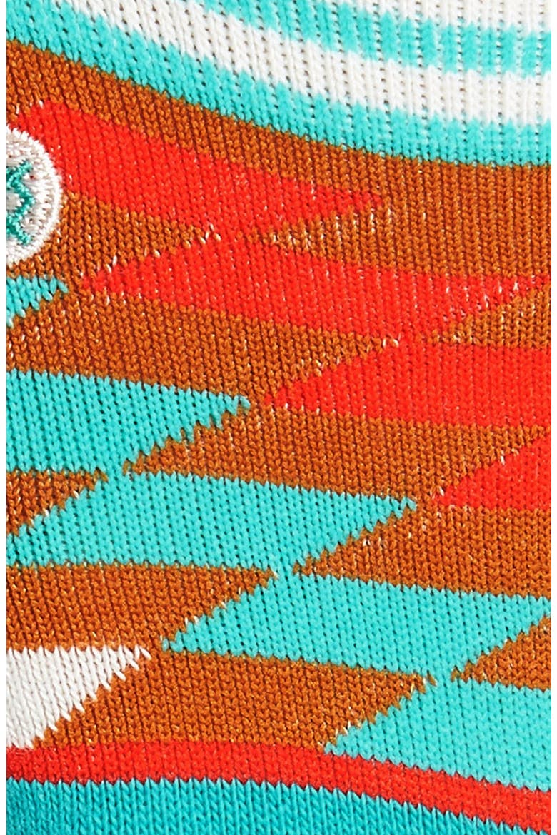'Fugitive' Invisible Footie Socks, Alternate, color, AQUA