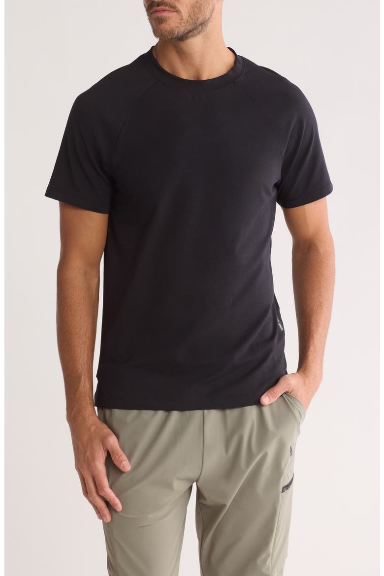 Supima Fitted Tee, Main, color, BLACK