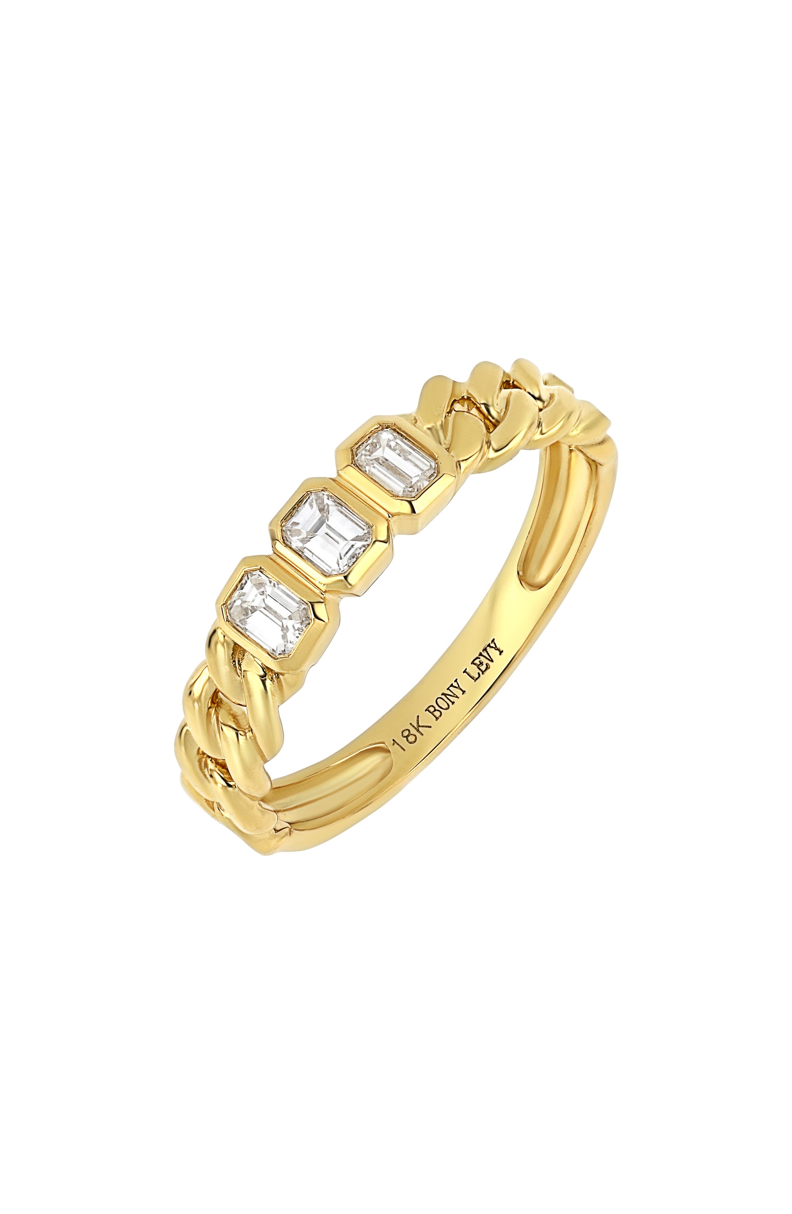 Bony Levy Varda Diamond Chain Ring (Nordstrom Exclusive) (Women ...