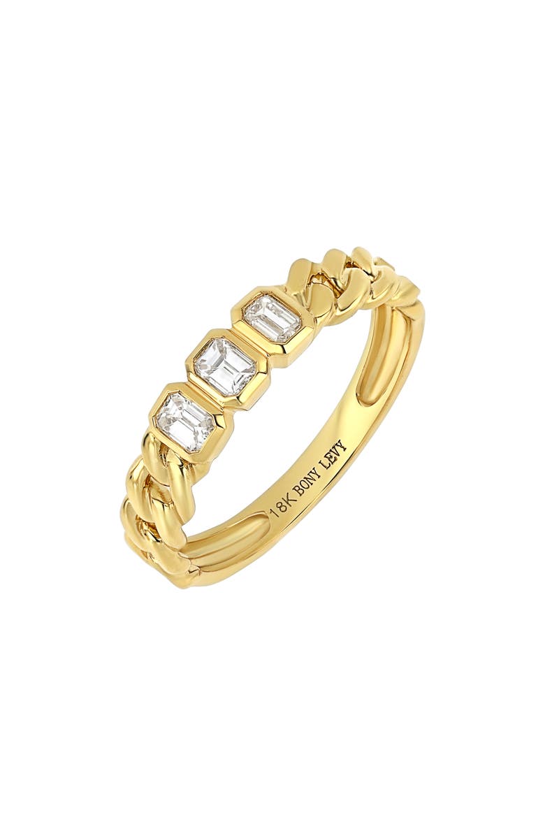 Bony Levy Varda Diamond Chain Ring, Main, color, 