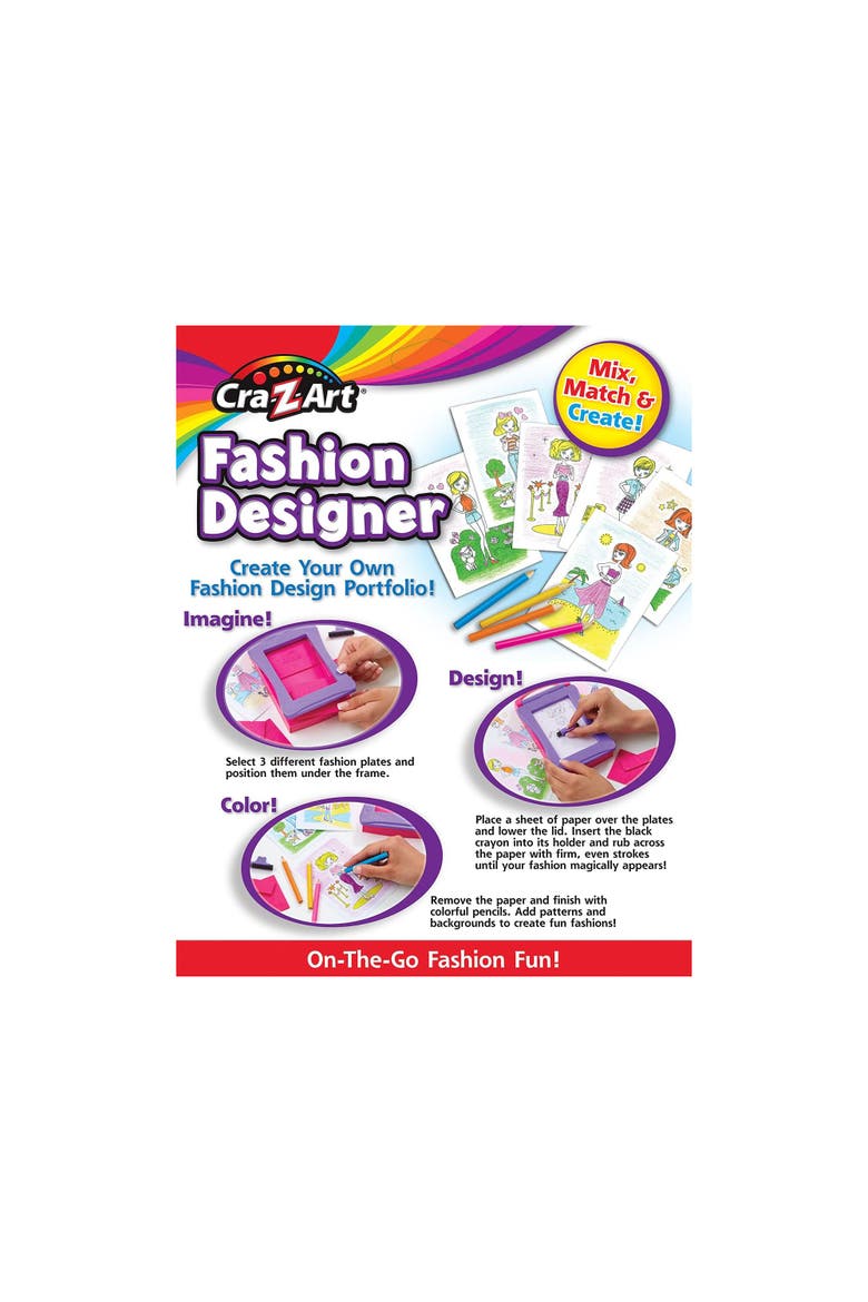 Fashion Designer Craft Activity Kit, Alternate, color, Multicolored
