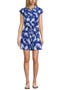  Vibrant Lapis Tropic Floral