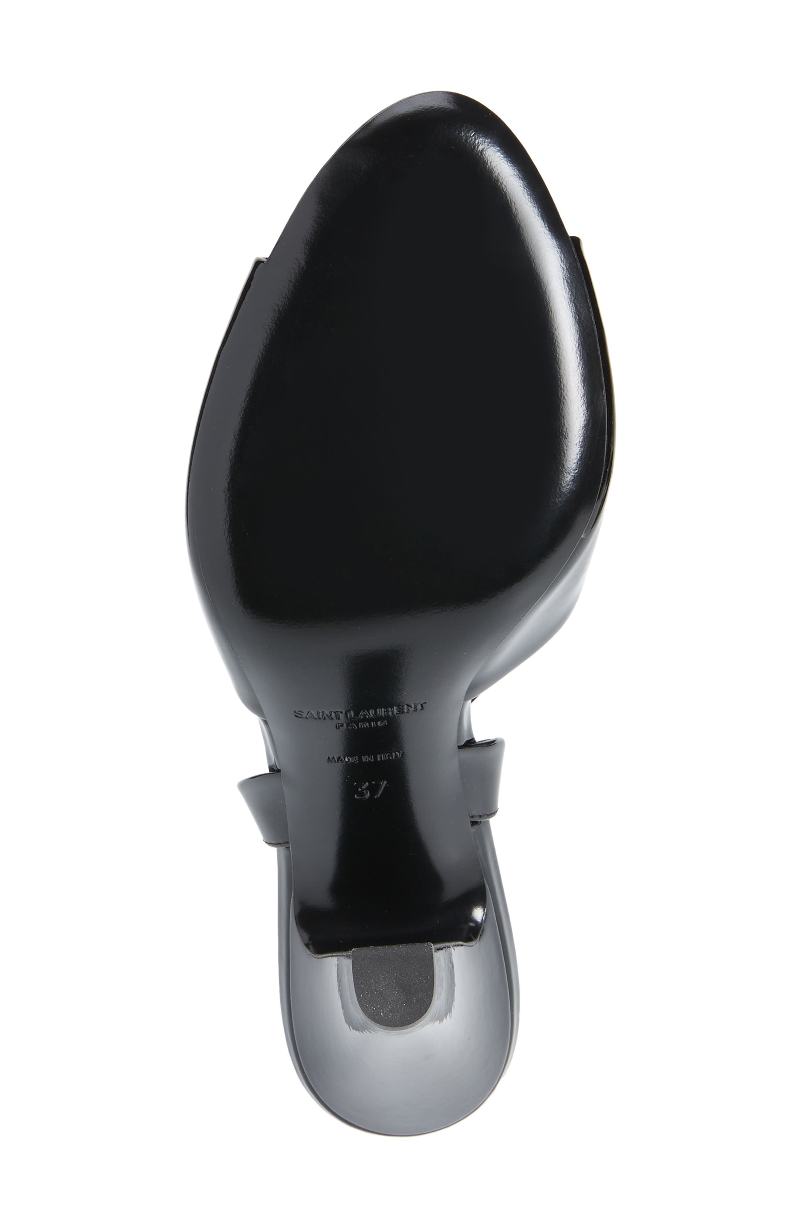 Saint Laurent Scandale Ankle Strap Sandal, Alternate, color, 