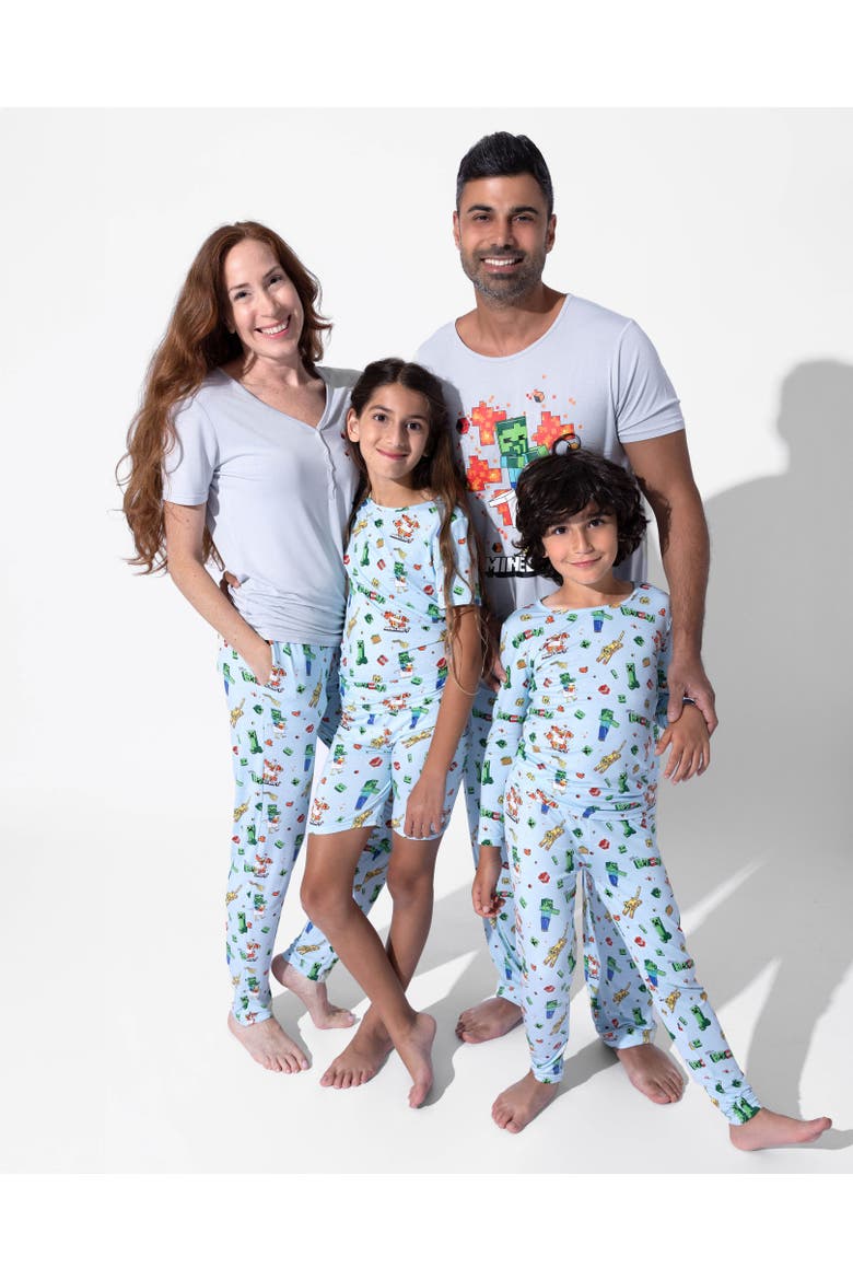 Kids' Minecraft Chicken Jockey Set of 2 Piece Pajamas, Alternate, color, Minecraft: Chicken Jockey