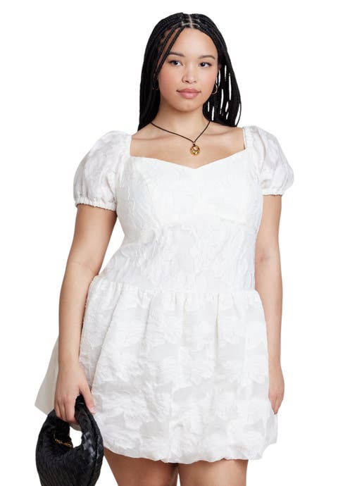 Textural Mini Bubble Dress