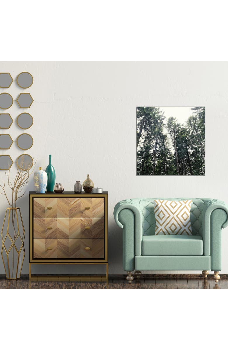 iCanvas Up In The Woods by Tordis Kayma Canvas Wall Art, Alternate, color, Green