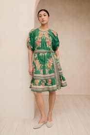 RAISHMA Petula Green Dress