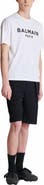 Balmain T-Shirt With Balmain Paris Print