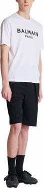 Balmain T-Shirt With Balmain Paris Print