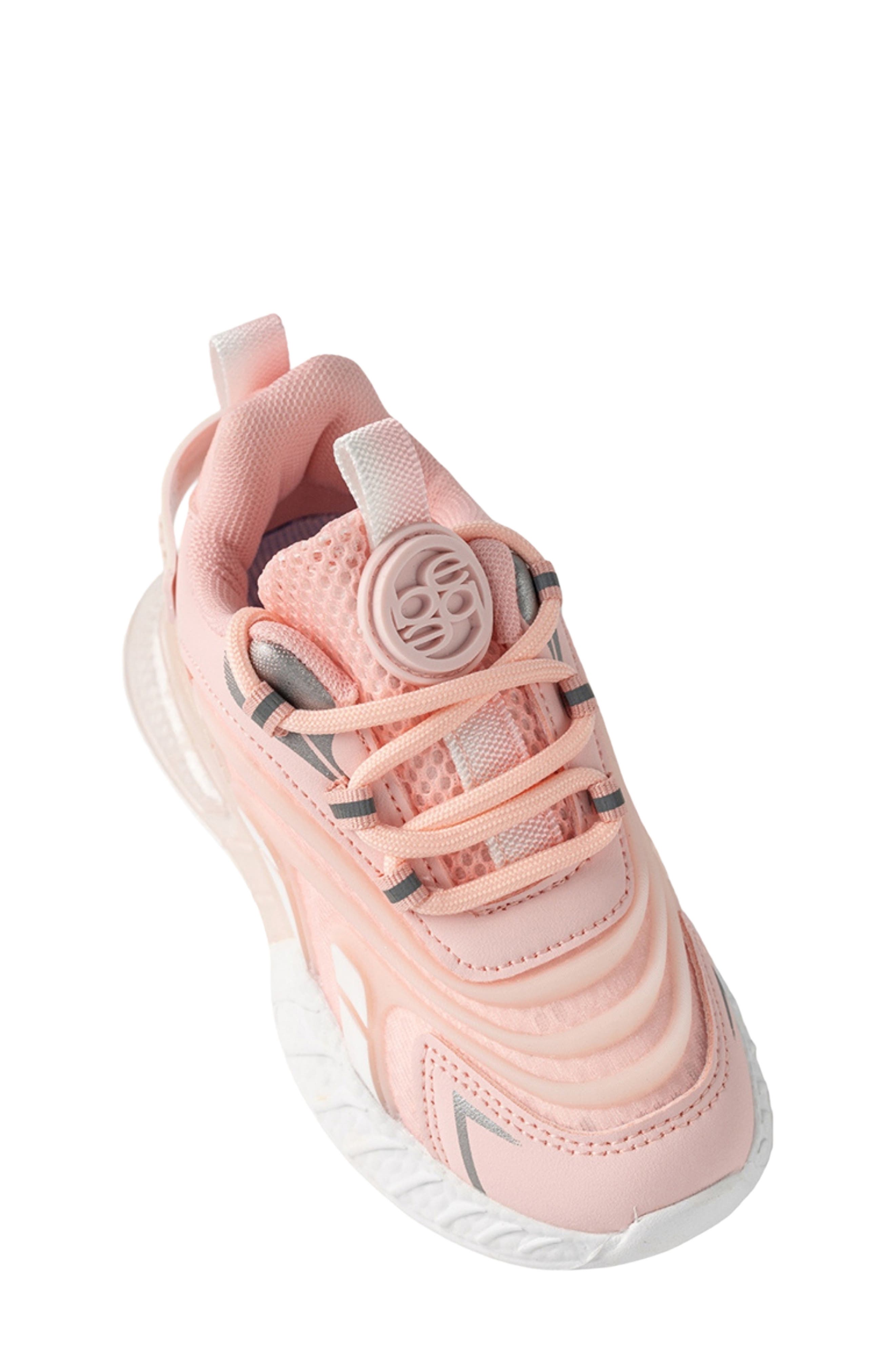 Kids' Ombre Mesh Jogger Sneaker, Main, color, BRIGHT PINK