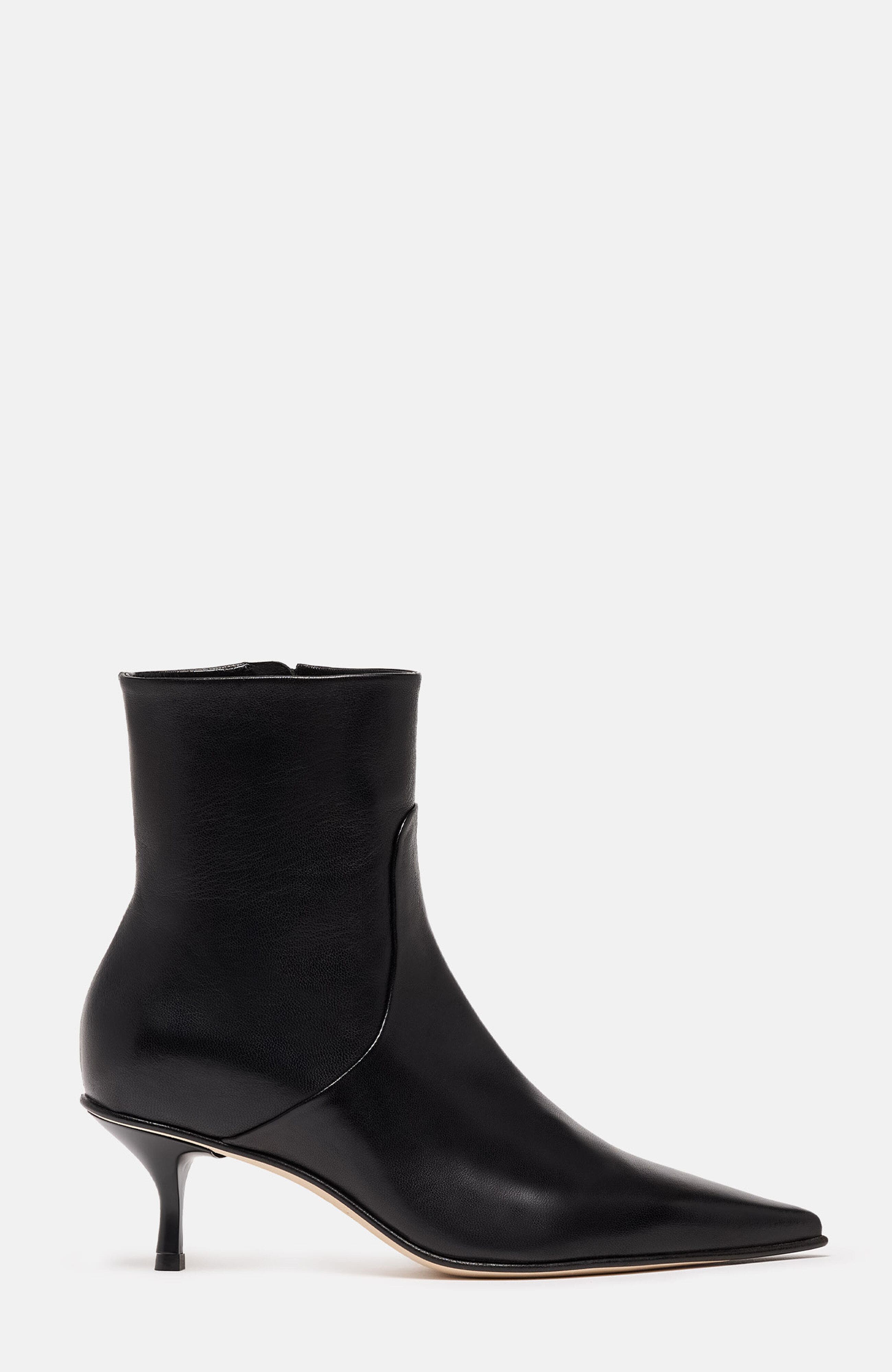 SCAROSSO Jamie Boots, Alternate, color, Black - Calf