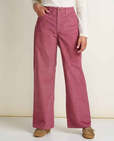 Women's Coaster Cord Wide Leg Pant