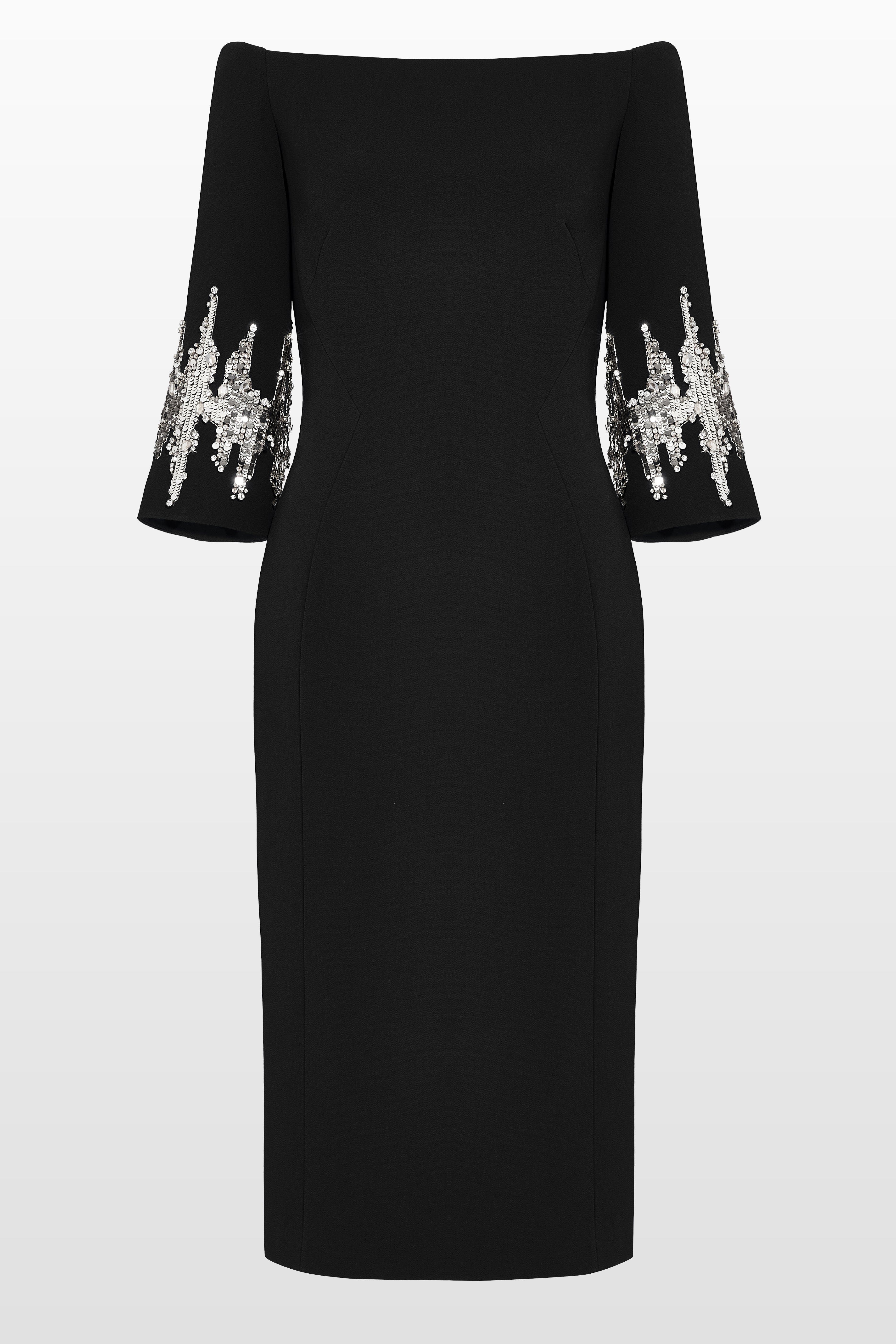 Aster Sequin-Embellished Midi Dress - image 2