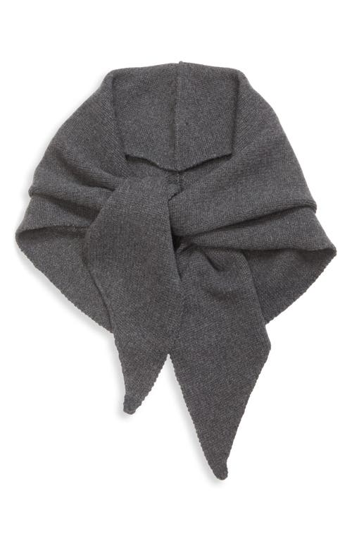 Nackiyé Nackiyè Queen's Guard Hooded Merino Wool & Cashmere Scarf In Gray