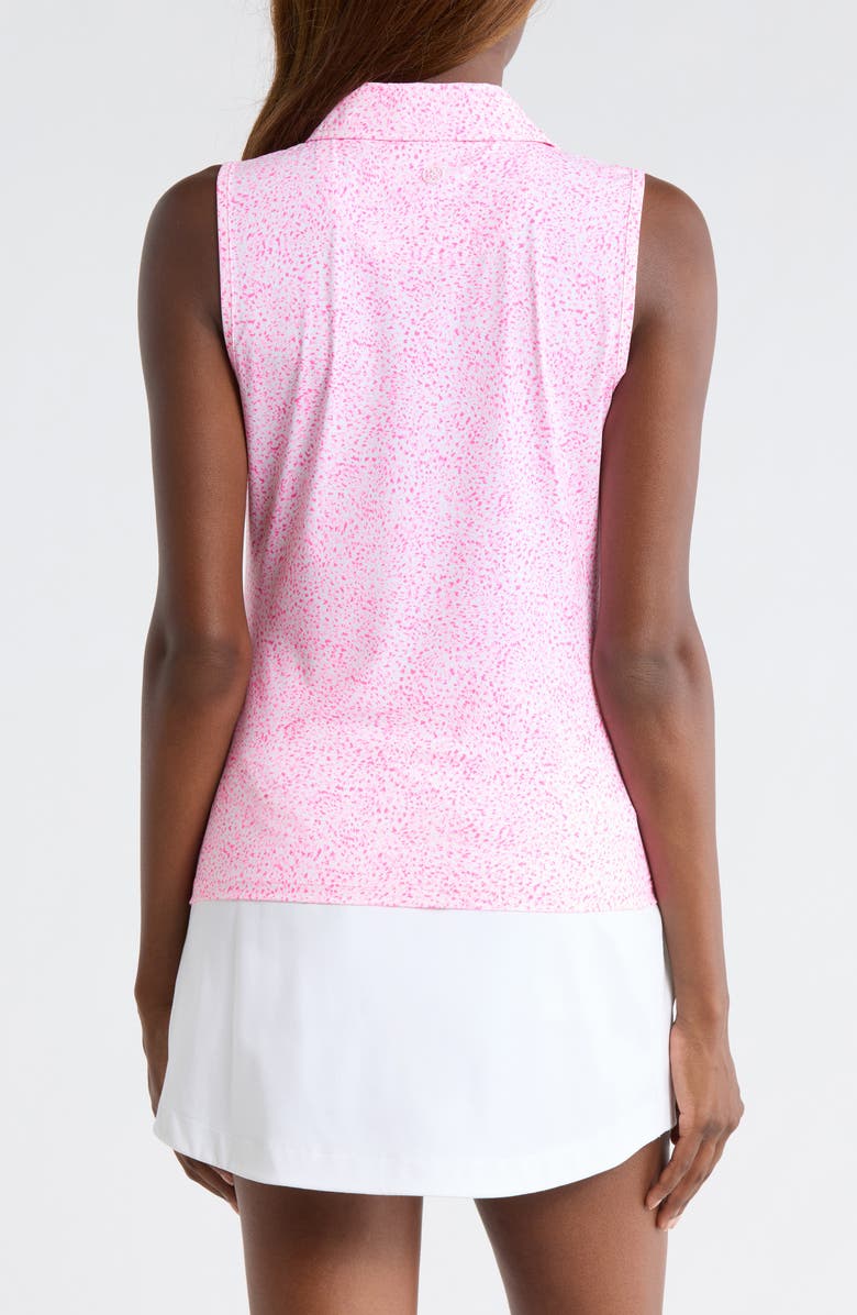 G/FORE Fireworks Silky Tech Sleeveless Polo, Alternate, color, 