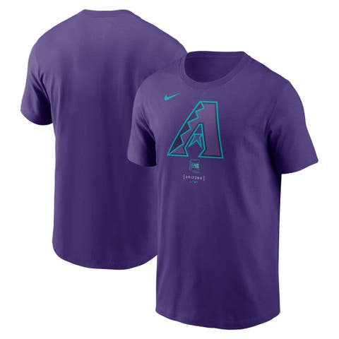 Men's Nike  Purple Arizona Diamondbacks 2025 City Connect Logo T-Shirt