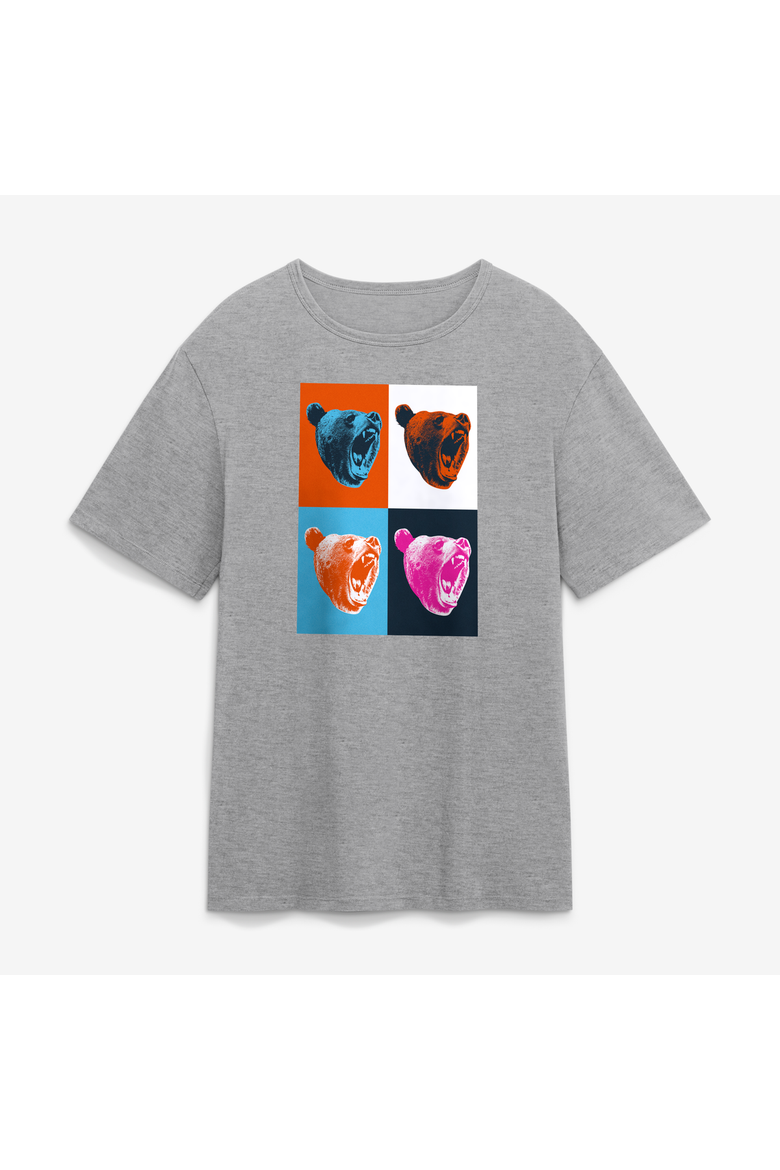 Men's Fanatics Heather Gray Chicago Bears 2026 Draft Party T-Shirt, Main, color, Heather Gray