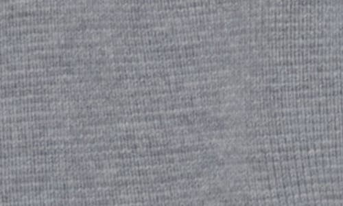 Bruno Magli Merino Wool Crop Cardigan In Gray